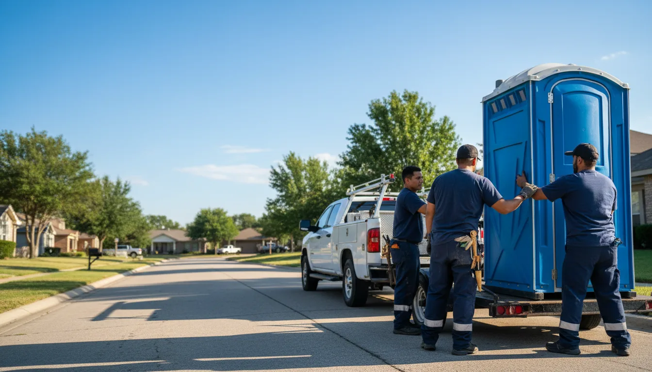 Portable Toilet Rental in Thayer, IL near me